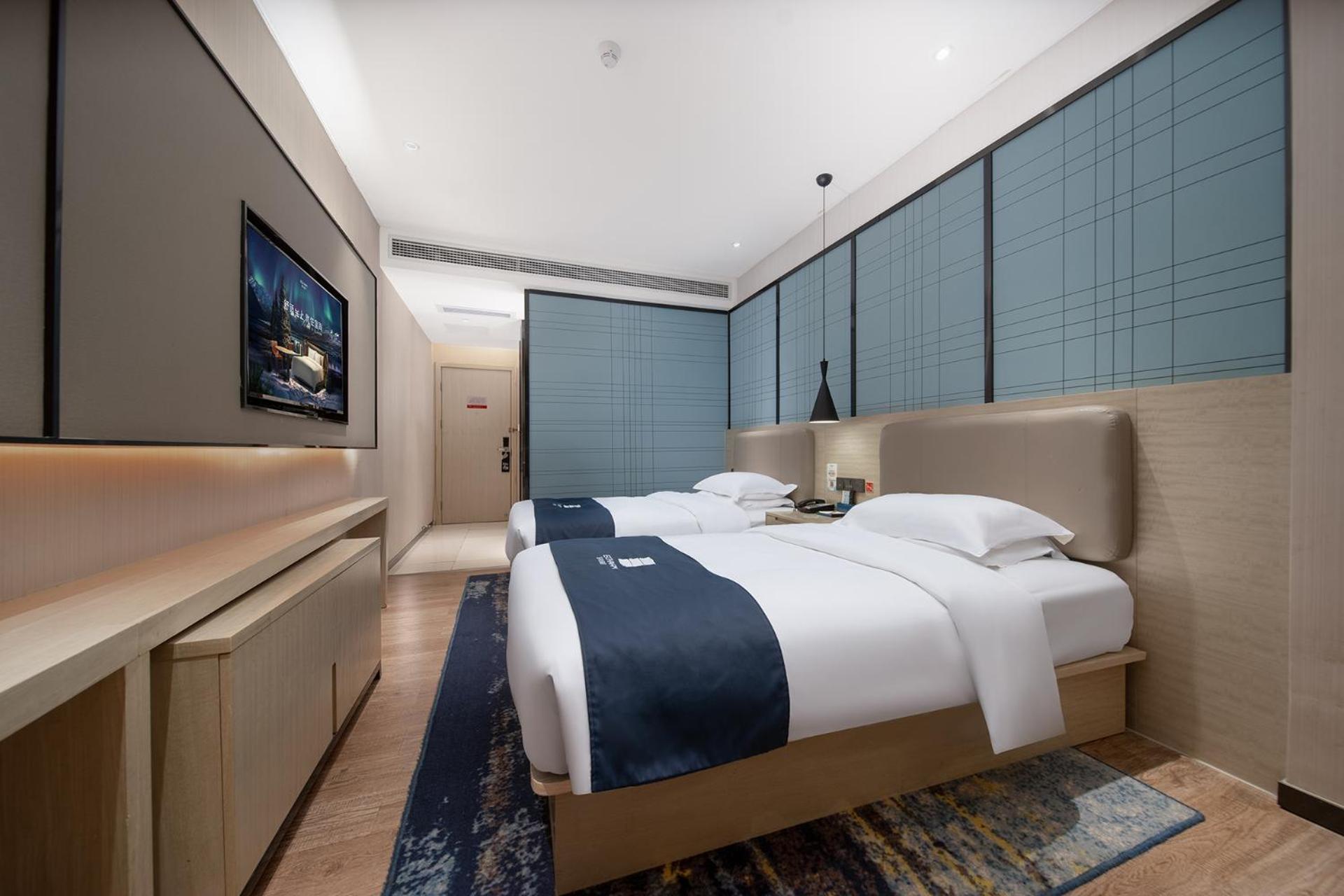 Echarm International Hotel Canton Tower Pazhou Convention And Exhibition Center Lujiang Subway Metro Branch - Free Shuttle Bus To Canton Fair Complex During Canton Fair Period Zewnętrze zdjęcie