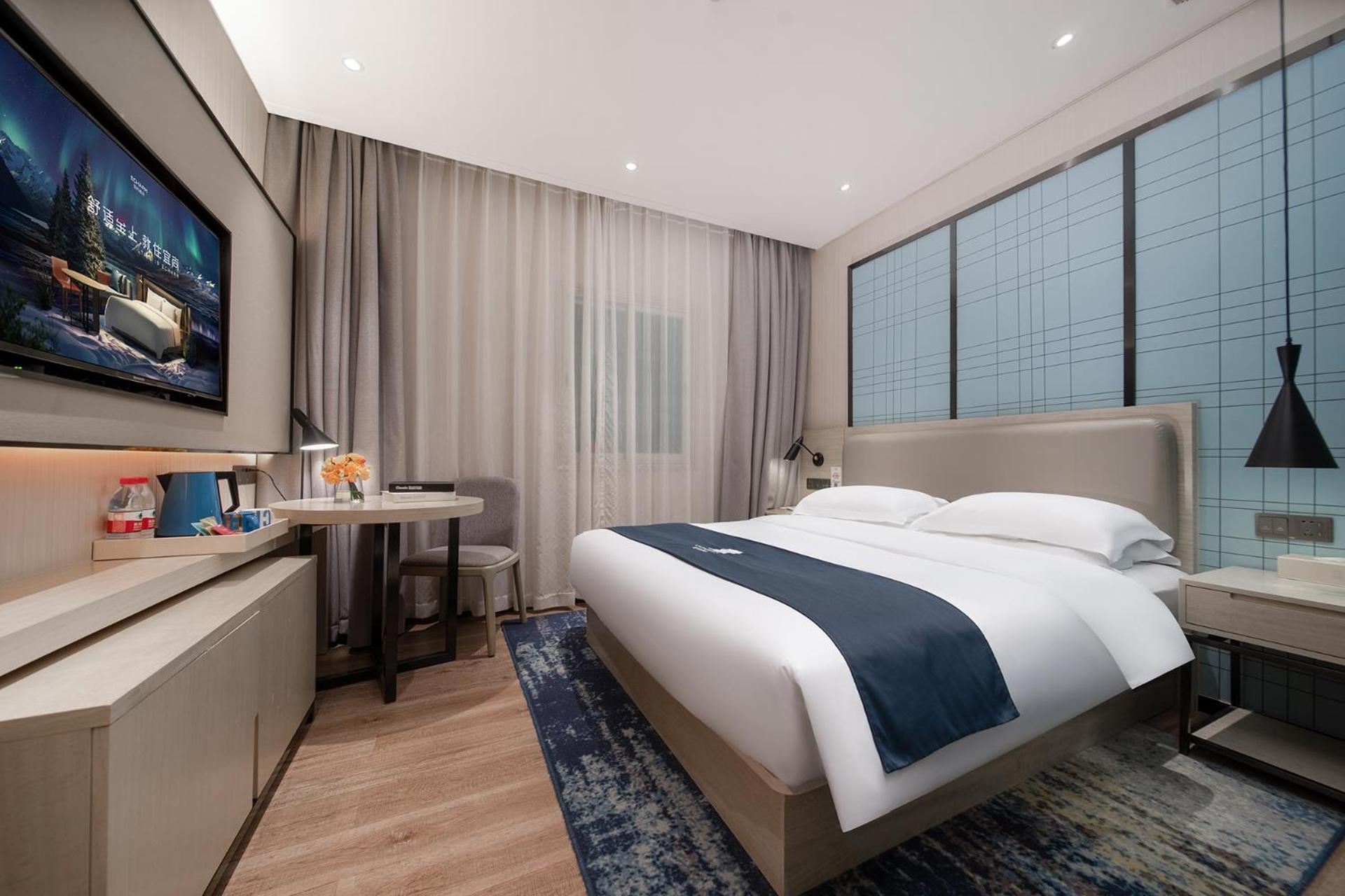 Echarm International Hotel Canton Tower Pazhou Convention And Exhibition Center Lujiang Subway Metro Branch - Free Shuttle Bus To Canton Fair Complex During Canton Fair Period Zewnętrze zdjęcie