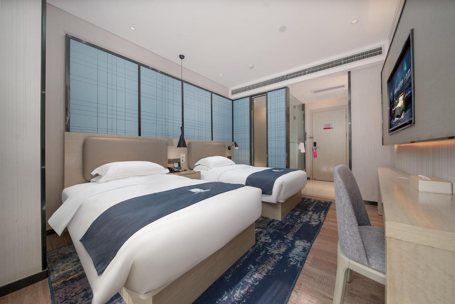 Echarm International Hotel Canton Tower Pazhou Convention And Exhibition Center Lujiang Subway Metro Branch - Free Shuttle Bus To Canton Fair Complex During Canton Fair Period Zewnętrze zdjęcie