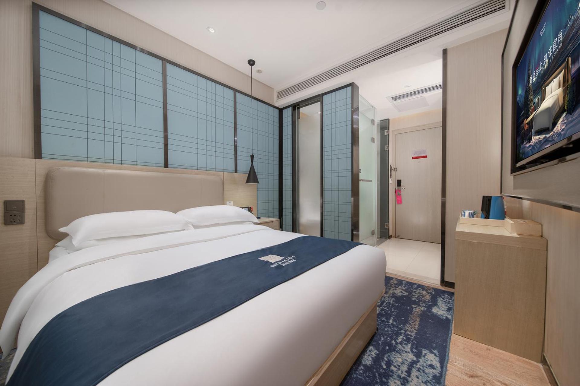 Echarm International Hotel Canton Tower Pazhou Convention And Exhibition Center Lujiang Subway Metro Branch - Free Shuttle Bus To Canton Fair Complex During Canton Fair Period Zewnętrze zdjęcie