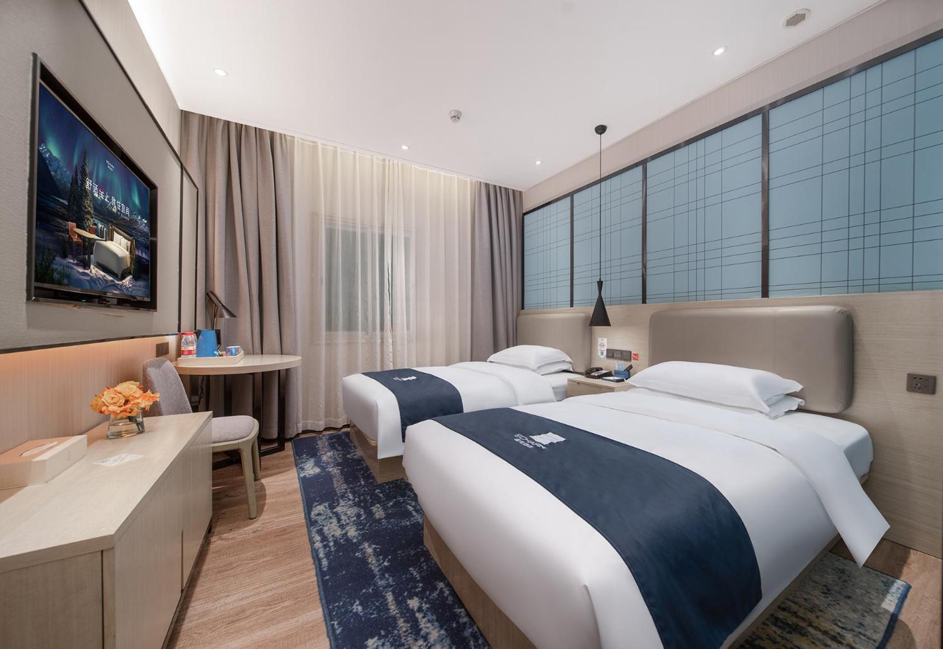 Echarm International Hotel Canton Tower Pazhou Convention And Exhibition Center Lujiang Subway Metro Branch - Free Shuttle Bus To Canton Fair Complex During Canton Fair Period Zewnętrze zdjęcie